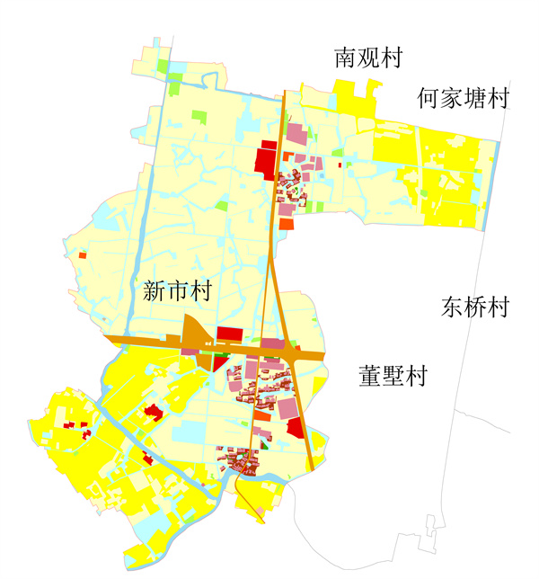 05村庄远期土地利用规划图2035