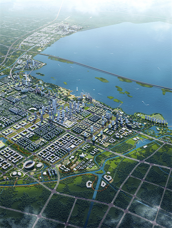 两湖城市设计  大鸟瞰+++(1)20220509